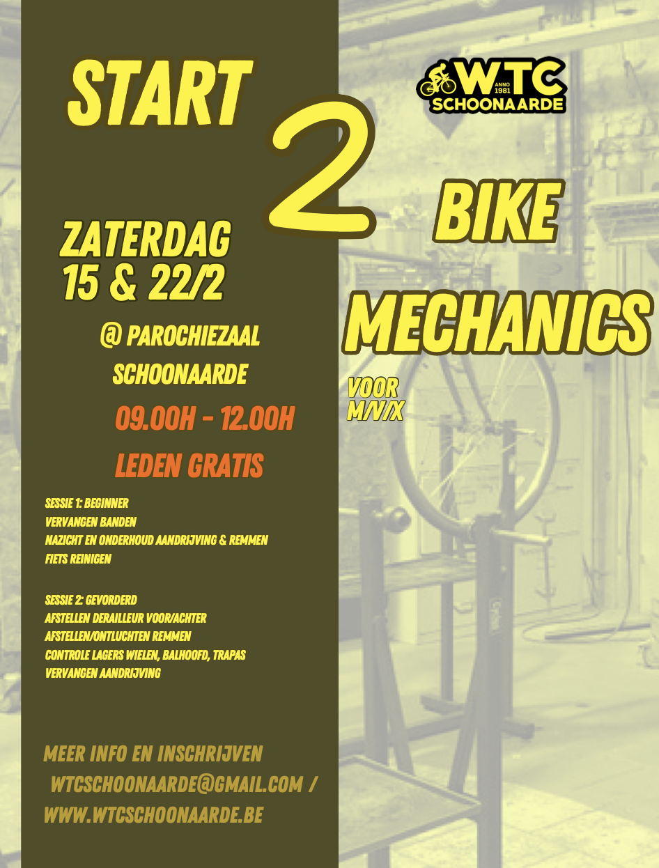 Start 2 bike Mechanics - Gevorderden